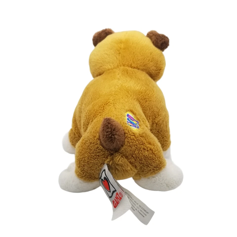 Ganz Webkinz Lil' Kinz Bulldog Plush Stuffed Animal Toy Brown White NO CODE - Image 4 of 4