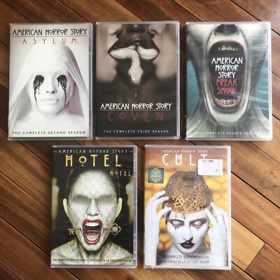 American Horror Story DVD LOT (Seasons 2,3,4,5 7)