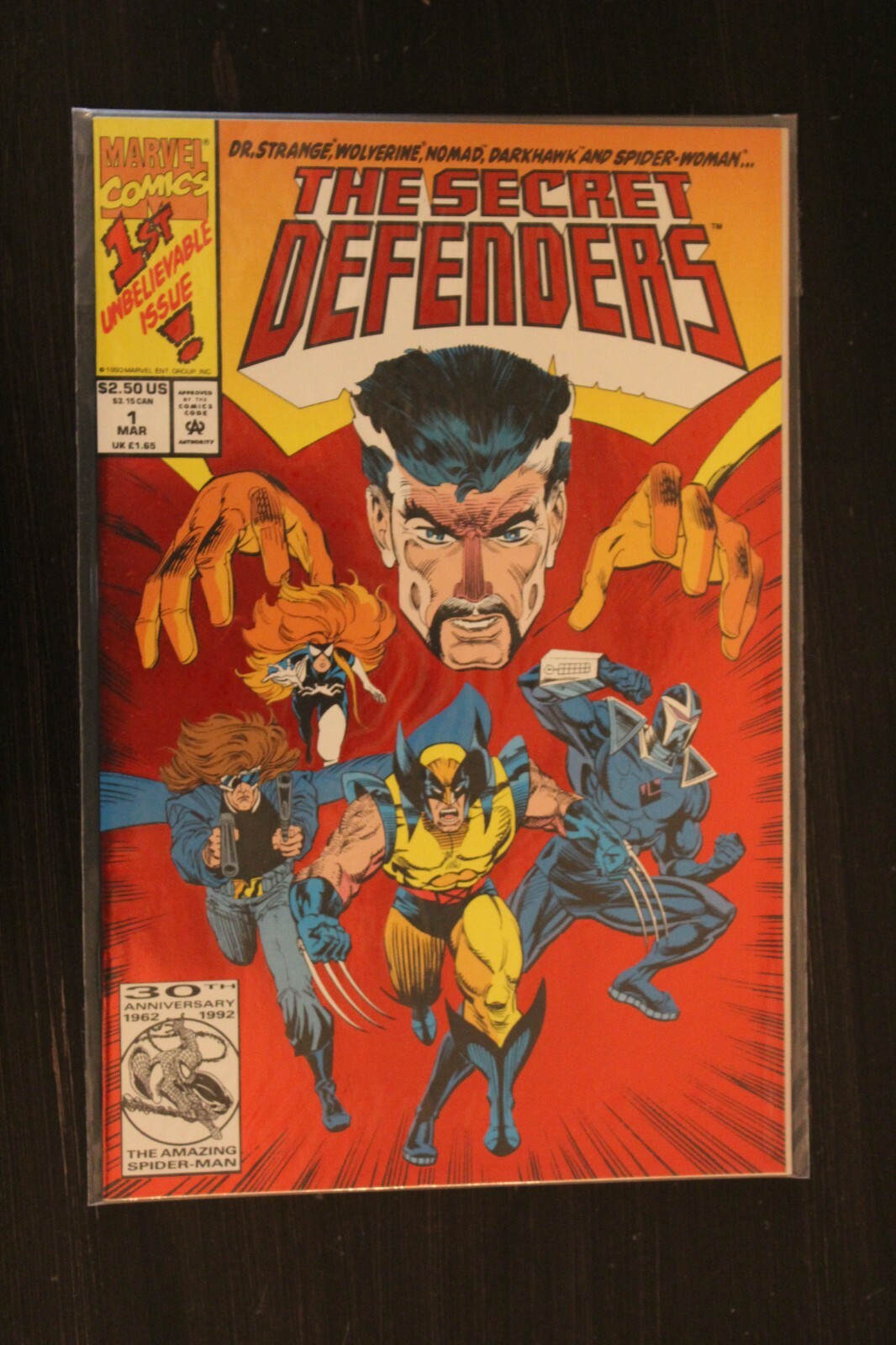 SECRET DEFENDERS 1 foil Marvel Comic Book we combine shipping