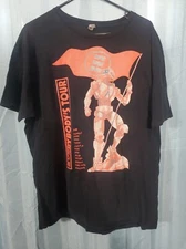 Logic Everybodys Tour T-Shirt Men's Large L Short Sleeve Crew Neck Graphic Black