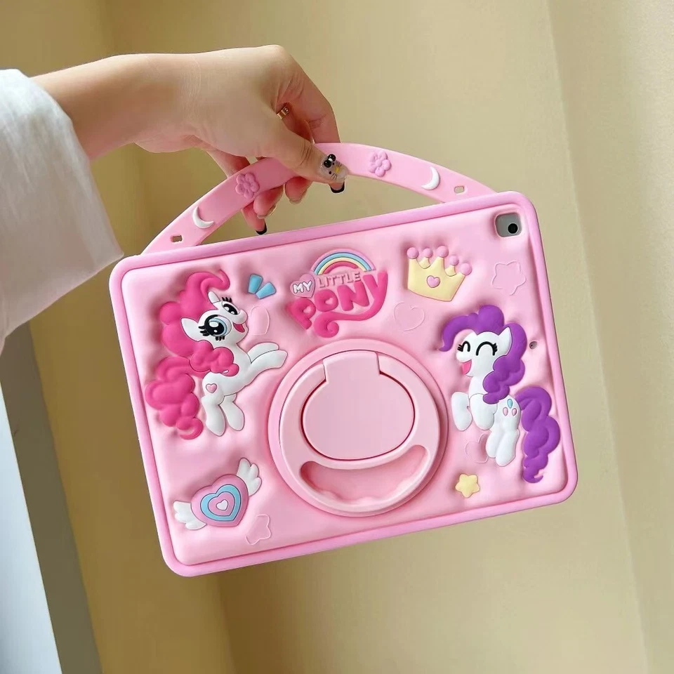 Kid Shockproof Handle Case Cover For iPad 10th 9 8 7 Air 1 2 3 4 11 Pro 11 2024 - Image 3 of 4