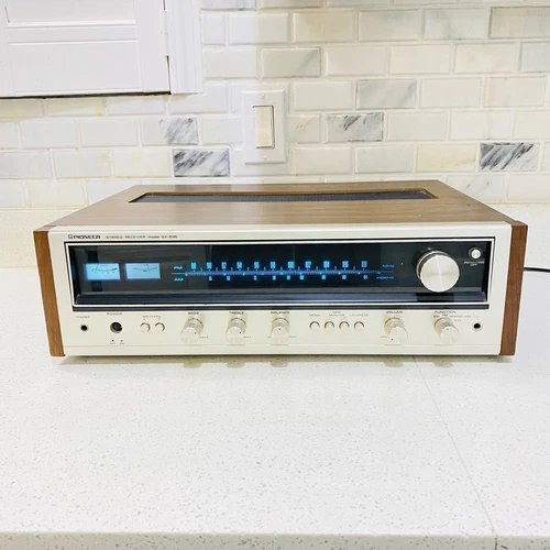 Vintage Pioneer SX-535, 20W AM/FM Stereo Receiver Fully Tested Works