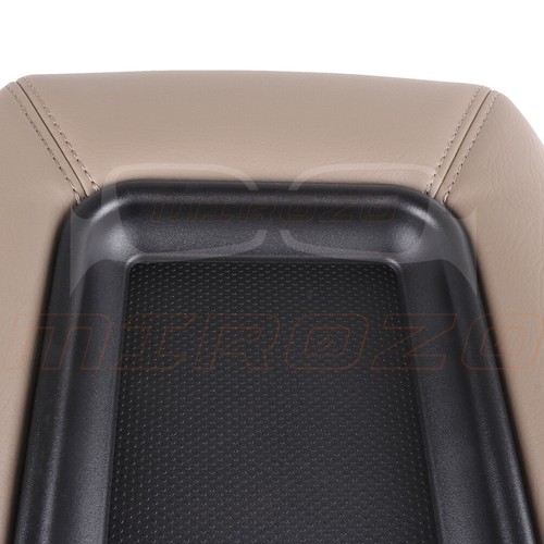 For 2001-2006 Chevrolet Silverado 1500 Beige Center Console Lid Arm Rest Cover - Picture 5 of 10
