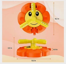 NIB KIZTOYS SUNFLOWER SPRINKLER