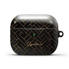 NALIA Noir - Premium AirPods 4 Hülle für urbanen Stil