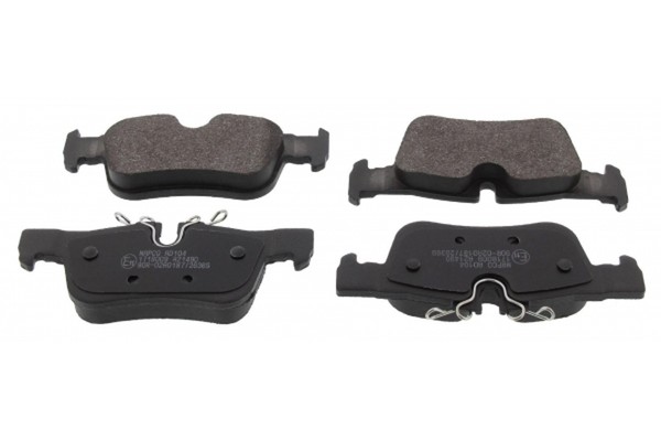 Mapco Bremsbelagsatz Scheibenbremse 6640 FüR Mini BMW I01 Clubman X1 ATE F45 F48-image