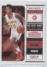 2018 Panini Contenders Draft Picks Season Ticket John Collins (White Jersey) y0i