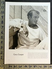1934 GARY COOPER YEAT-BROWN LIVE BENGAL LANCER MOVIE ACTOR INSERT PRINT FC12710