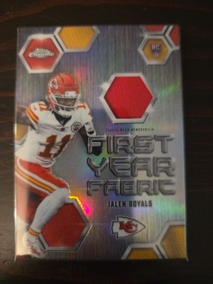 2025 Topps Chrome Jalen Royals Rc First Year Fabric Player Worn Patch #FYF-JR  