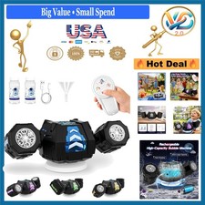 Rechargeable Bubble Machine with Remote, RGB Lights  20000 Bubbles/Min