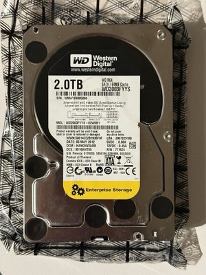 Western Digital 2TB - WD2003FYYS BLACK - 7200U/min 64MB