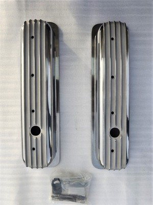 ALU VENTILDECKEL GM SBC Motor 350 305 5,7 5,0 Chevrolet Chevy Aluminium NEU
