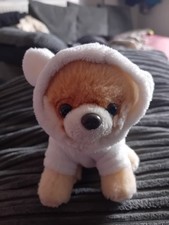GUND Itty Bitty Boo Pomeranian im Bärenanzug, kleines Plüschtier Kuscheltier