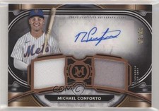 2021 Topps Museum Collection Copper 32/50 Michael Conforto #SPDRA-MCO Auto 1b8