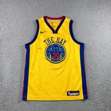 Nike Basketball Jersey Youth L Stephen Curry Golden State Warriors The Bay