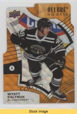2021-22 Upper Deck Allure Rookies Orange Slice Wyatt Kalynuk #117 READ po4