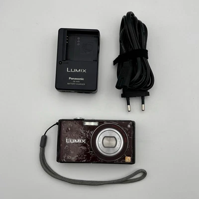 Panasonic Lumix DMC-FX37 Fotocamera Digitale Compatta FUNZIONANTE. SCOCCA LEGGI - Imagen 1 de 4