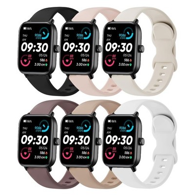 Compatible with Veryfit Smart Watch Bands IDW13 IDW16 IDW19 IDW26 IDW28, 6-Pa...
