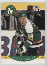 1990-91 Pro Set Aaron Broten #131 i3a