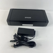 Untested Epson WorkForce WF-100 Wi Fi USB Wireless Portable Inkjet Printer