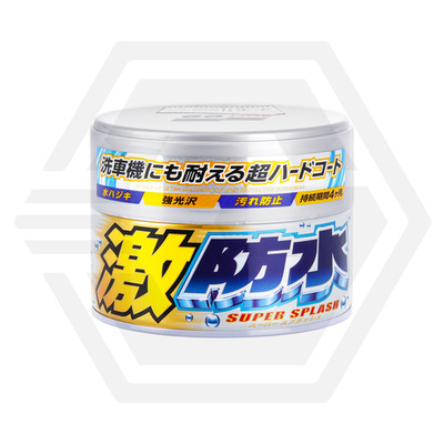 SOFT99 WATER BLOCK SUPER SPLASH PEARL & METALLIC WAX 00344 - ULTRA HYDROPHOBIC