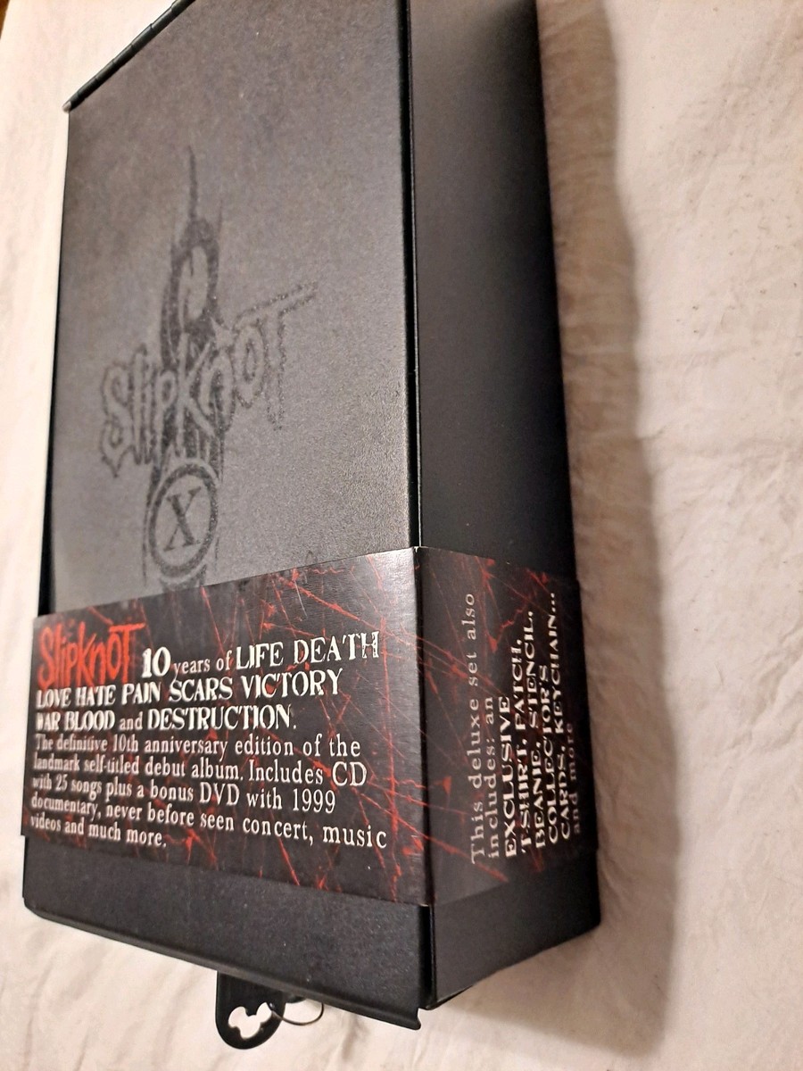 Limited Edition Slipknot 10Th Anniversary Deluxe Box X