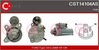 Turbolader CASCO CTC52048KS