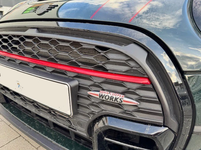 BARRA GRIGLIA RADIATORE ROSSA PER MINI COOPER S F55 F56 F57 CABRIO COOPER S LCI - Immagine 3 di 4