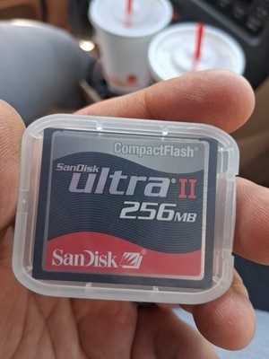 SanDisk Ultra CompactFlash 256MB CF Camera Memory Card Photo Photography