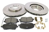 Bremsensatz Scheibenbremse Vorderachse FüR CitroËN Fiat Lancia Peugeot C8 Jumpy