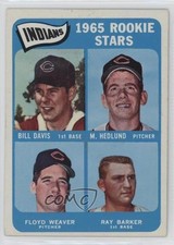 1965 Topps High # Bill Davis Mike Hedlund Floyd Weaver Ray Barker #546 0kz8