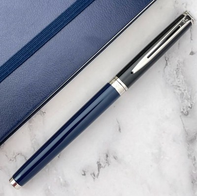 Waterman Hemisphere Color Block Fountain Pen -  Blue (Special Edition)