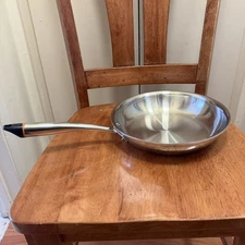 Hestan Cue 11" Induction Sensor Tri-Ply Cookware S-Steel Skillet Fry Sauté Pan