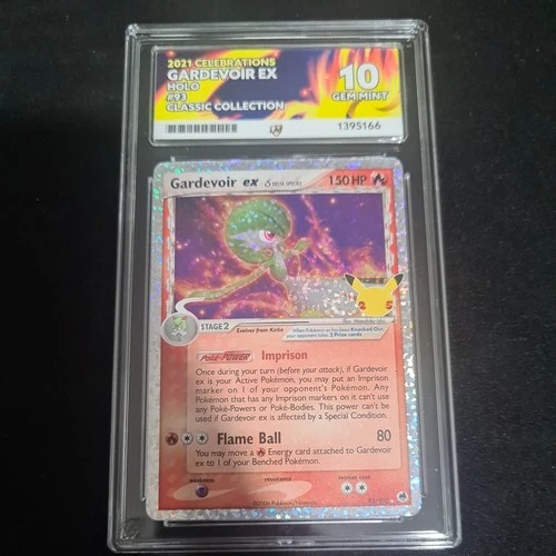 Gardevoir EX 93/101 - Celebrations 25th Anniversary ACE 10 Perfect subs