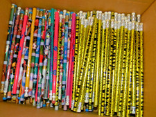 Lot of 300 2 Lead Pencils with Rubber Eraser School, Home, Office Various 4