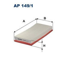 Luftfilter für Audi A3 8L1 TT 8N3 8N9 | 24063741