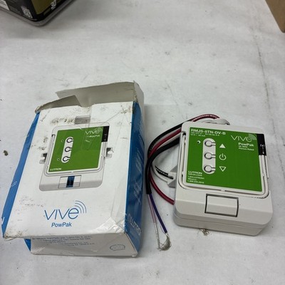 Lutron RMJS-8TN-DV-B Vive PowPak Wireless Dimming Module 120/277 LED 6 Available