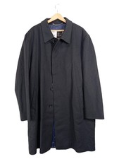 Cappotto uomo sartoriale classico lana cashmere nero taglia 48 elegante lungo