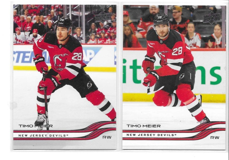 2025-26 UPPER DECK EXTENDED PLAYOFF PHOTO VARIATION # 577 TIMO MEIER