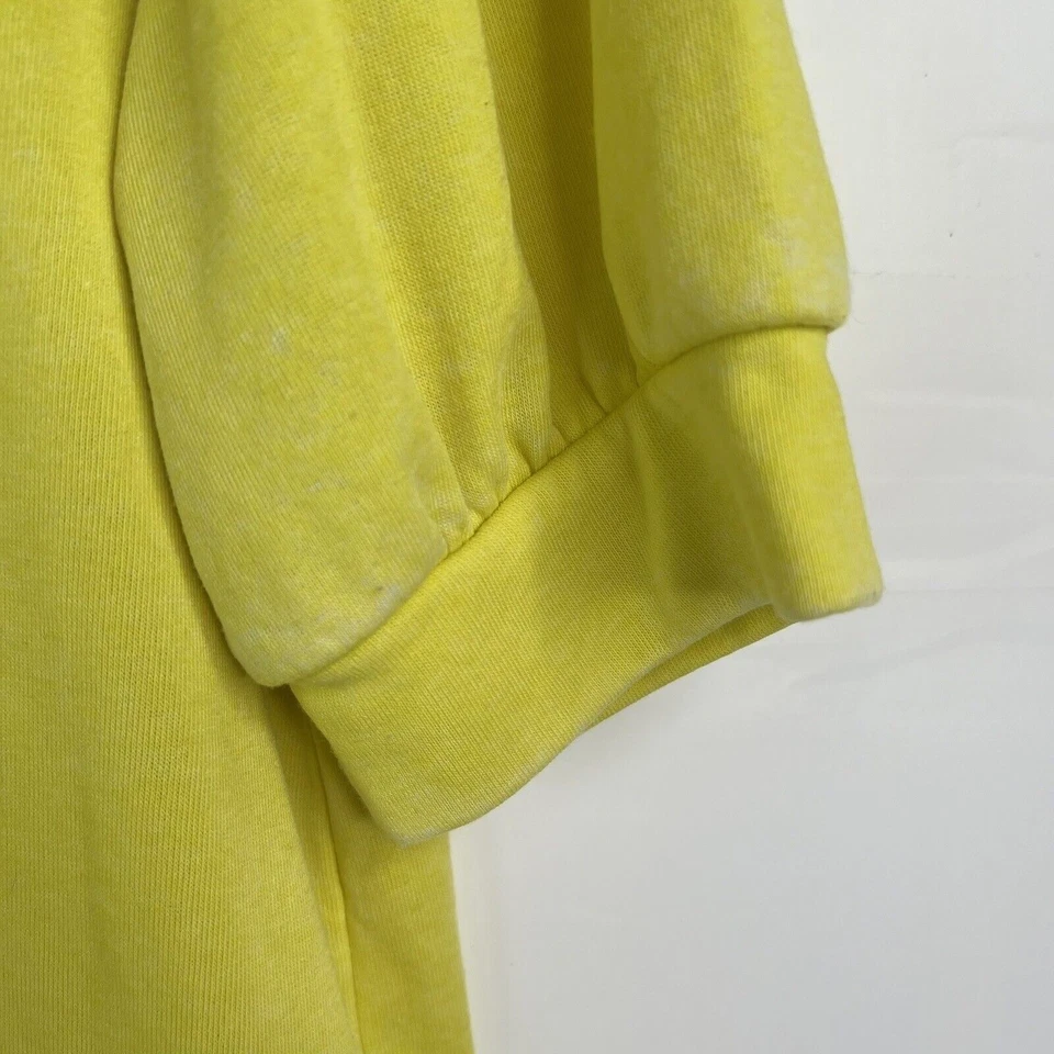 Adyson Parker M 码上衣抓绒短袖圆领石灰打孔女式 — 第 3/4 张图片