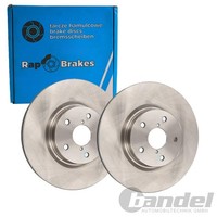 2X RAP Brakes Bremsscheiben Ø316Mm InnenbelÜFtet Vorne | R-D0231