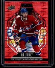 2022-23 Upper Deck Allure #83 Josh Anderson Red Rainbow