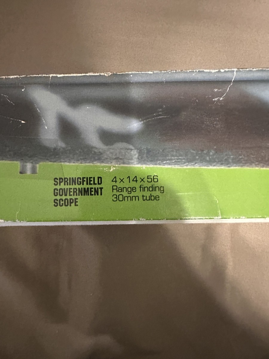 Springfield Armory 4-14x56mm FFP Rifle Scope 308 Rangefinder 1st