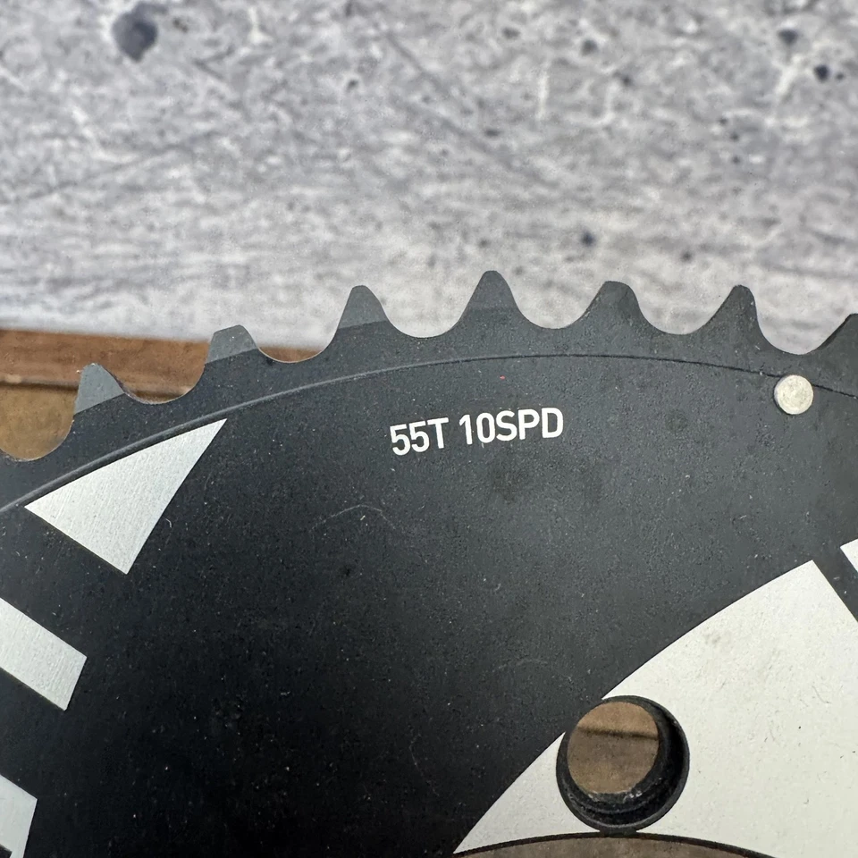 SRAM PowerGlide Chainring 55T 130 BCD Road Bike Outer Ring Alloy 55 Big Ring - Image 3 of 4