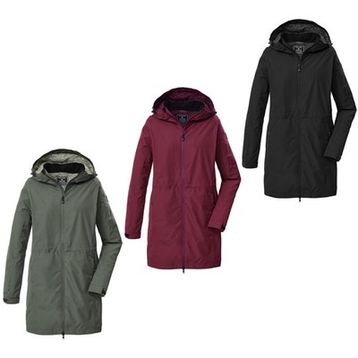 Killtec Parka Funktionsparka Jacke für Damen Wasserdicht 10.000 mm Wassersäule