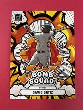2025 Donruss Baseball Bomb Squad David Ortiz #9 Boston Red Sox