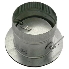 Greenseam Gr6pocr7ga26d Duct Collar W/Damper, 10 In 6 In H