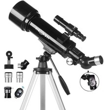 Telescope 70mm Aperture 500mm - for Kids  Adults Astronomical Refracting