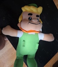 Hanna-Barbera Elroy Jetson Plush Doll 11" 1995 Green Orange