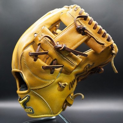 Mizuno Pro Infielder Glove 11.5 Vintage M Logo Crest Hide Inspire